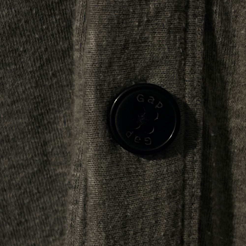 GAP Men's Grey Cardigan Sweater - Picture 5 of 6